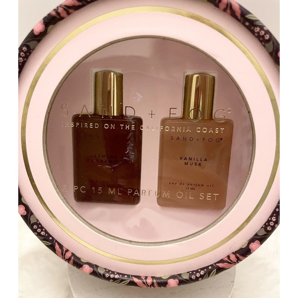 SAND + FOG Holiday Set VANILLA Musk Jasmine Cedarwood CHRISTMAS Gift‎ NWT